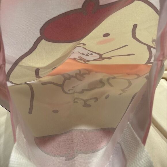 Sanrio Hello Kitty’s Pompompurin Cosplay Eco Reusable Shopping Bag Tote NWT - Picture 4 of 4